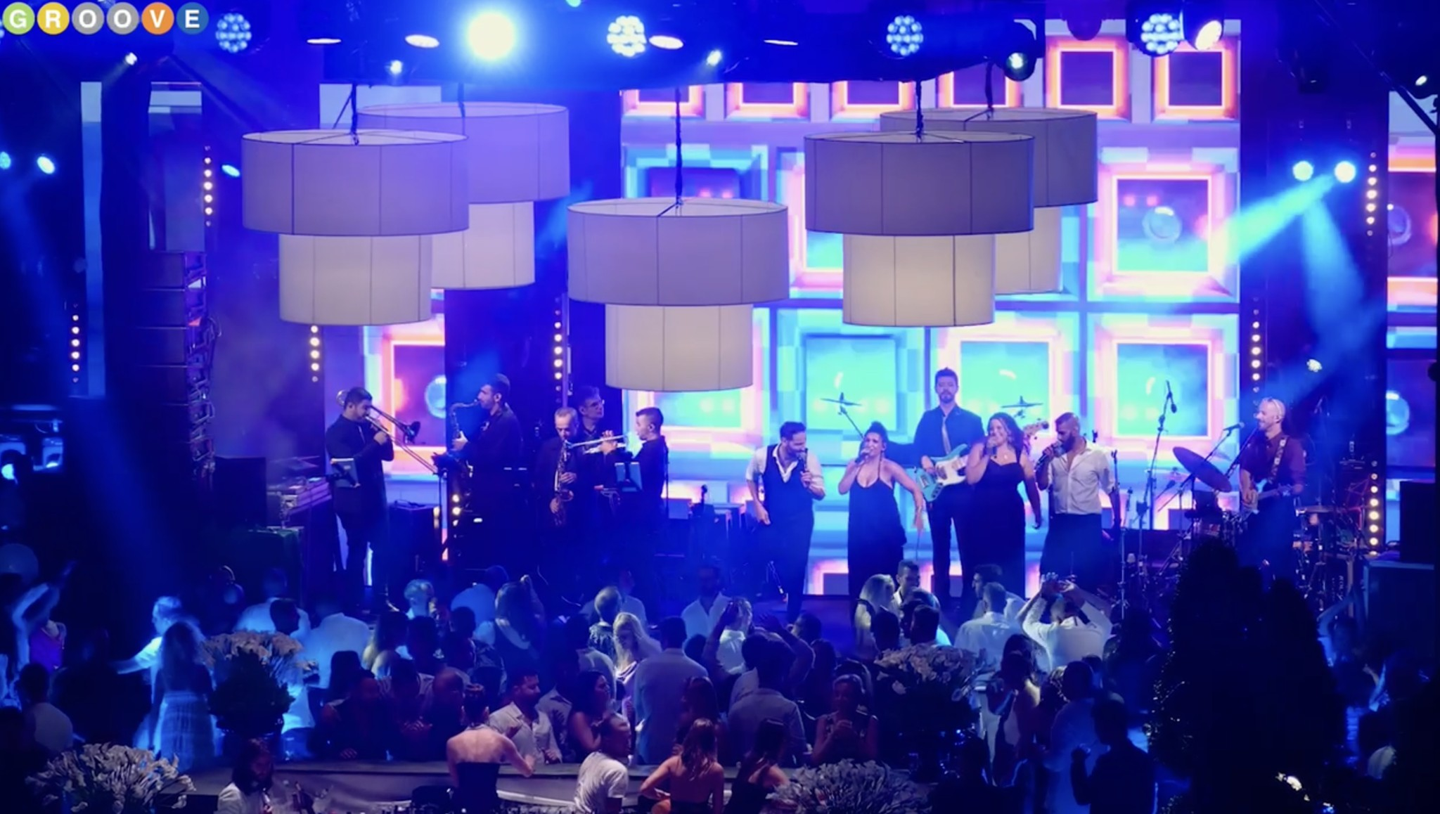 Groove להקת חתונות על הבמה